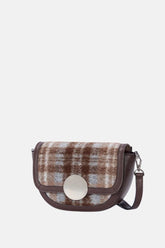 Oryany - Lottie Check Crossbody Small Handbags - Brown